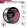 ARCCAPTAIN 2KG Flux Core Non-Gas Welding Wire 0.8mm 2 Roll Carbon Steel E71T-GS For Household MIG Welding Machine Soldering