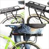 Rear Bike Rack Bicycle Cargo Rack Full Quick Release Adjustable Bicycle Carrier Bike Luggage Rack for Back of Bike Aluminum Alloy 115 lbs Capacity Bik