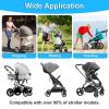New-Universal Stroller Board with Detachable Seat, 2in1 Sit and Stand Stroller Glider Board for Most Strollers