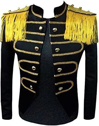 Men's Party Suits Tuxedo Jacket Party Show Punk Prom Stage Blazer Premium Vintage Dress Coat