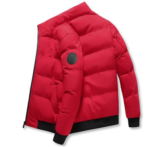 New style stand collar men's cotton jacket Winter warm cotton jacket Men's short down cotton jacket cotton jacket
