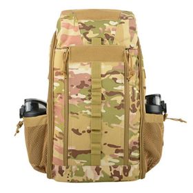 Mountaineering Tactical Medical Backpack Outdoor Hiking Cycling Emergency Supplies Package Multi-functional Oxford Cloth Bag (Color: CP)