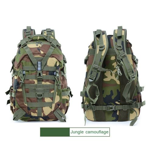Multifunctional Hiking Camping Backpack Men's 900D Camouflage Brigade CyclingOutdoor Mountaineering Tactical Sports Bag Backpack