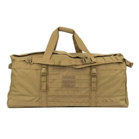 Super Capacity 106L Tactical Luggage Bag 600D Nylon Waterproof Shoulder Travel Bag Backpack Outdoor Large Camping Bags (Color: Khaqi)