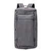 Fashion Large Capacity Canvas Backpacks Men's Women's Hand-held Crossbody Travel Bag Sports Outdoor Cylindrical Luggage Bag