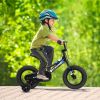 A12117 Ecarpat Kids' Bike 12 Inch Wheels, 1-Speed Boys Girls Child Bicycles For2-4Years, With Removable Training Wheels Baby Toys, Front V Brake