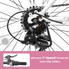 20 Inch Bike Kids Bicycle Kids Montain Bike Gear 7 Speed Bike for Boys and Girls
