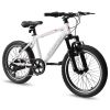 20 Inch Bike Kids Bicycle Kids Montain Bike Gear 7 Speed Bike for Boys and Girls